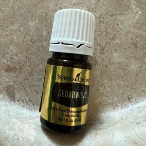 Young Living Essential Oil, Cedarwood, .17 fl oz, Brand New & Unopened